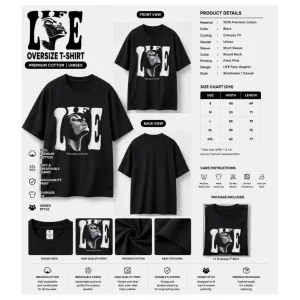 LIFE Oversize T-Shirt