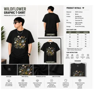 Wildflower Graphic T-Shirt