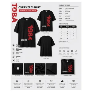1984 Limited Edition Oversize T-Shirt