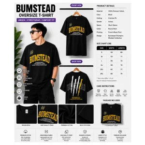 BUMSTEAD Oversize T-Shirt