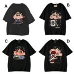Sinchan T-Shirt Series (Black Series)