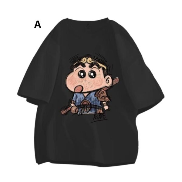 Sinchan T-Shirt Series (Black Series)