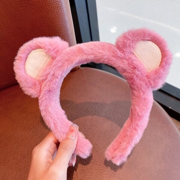 Strawberry Bear Plush Headband