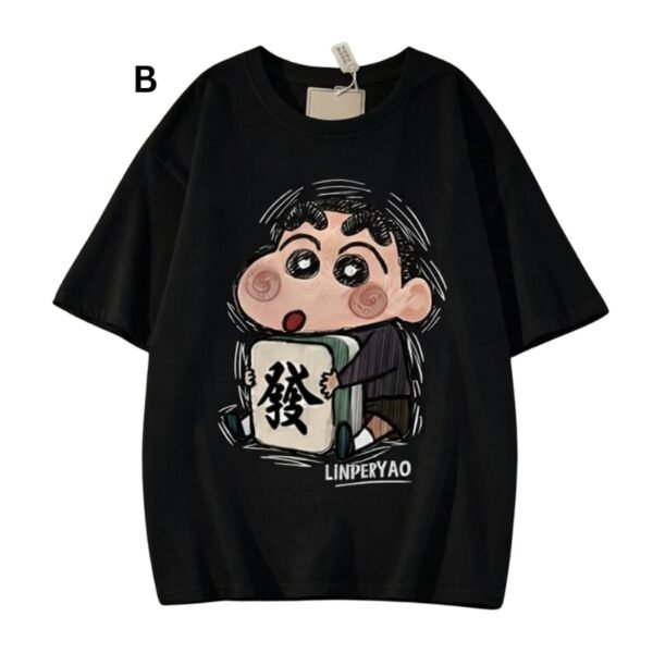 Sinchan T-Shirt Series (Black Series)