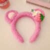 Strawberry Bear Plush Headband