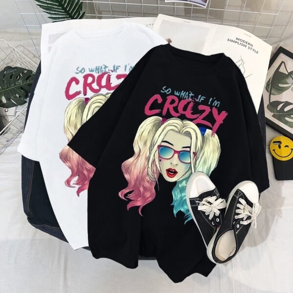 Detective Comics Harley Quinn clown girl T-shirt