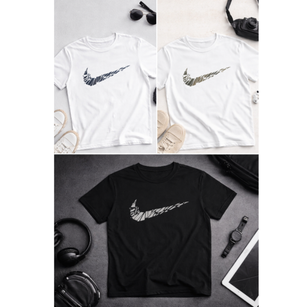 Minimal Curve Logo T-Shirt