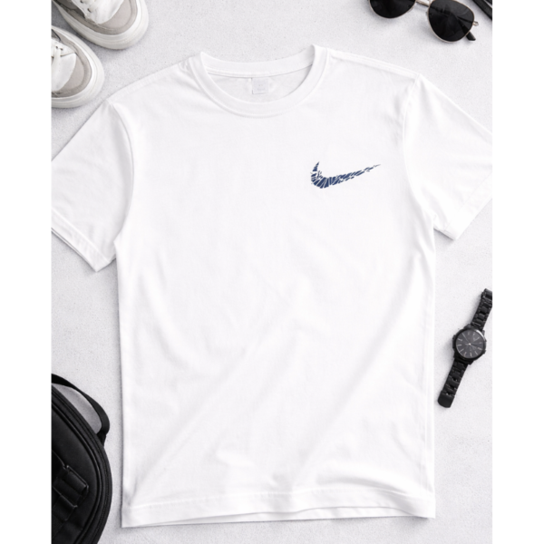 Minimal Curve Logo T-Shirt