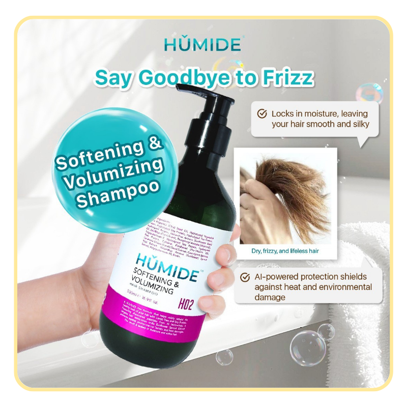 3-1.png HUMIDE Softening & Volumizing Hair Shampoo | For Thin & Dry Hair (500 ml) - Image 1