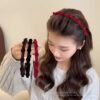Clip Flocking Braided hairband
