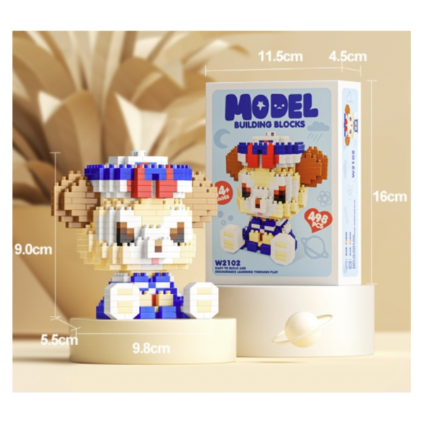 Mini Brick Model Figure