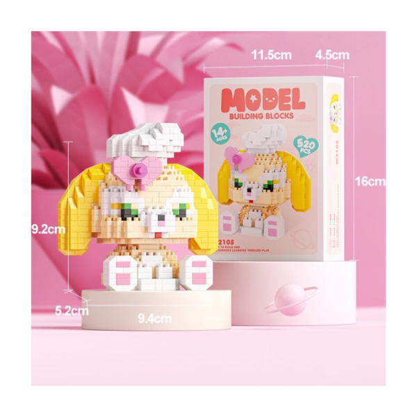 Mini Brick Model Figure