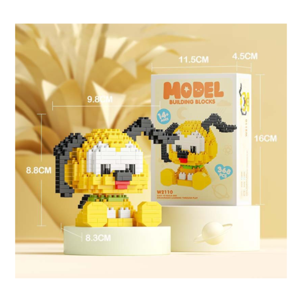 Mini Brick Model Figure