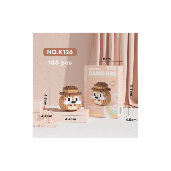 DAMO EGG Pixel Character Series