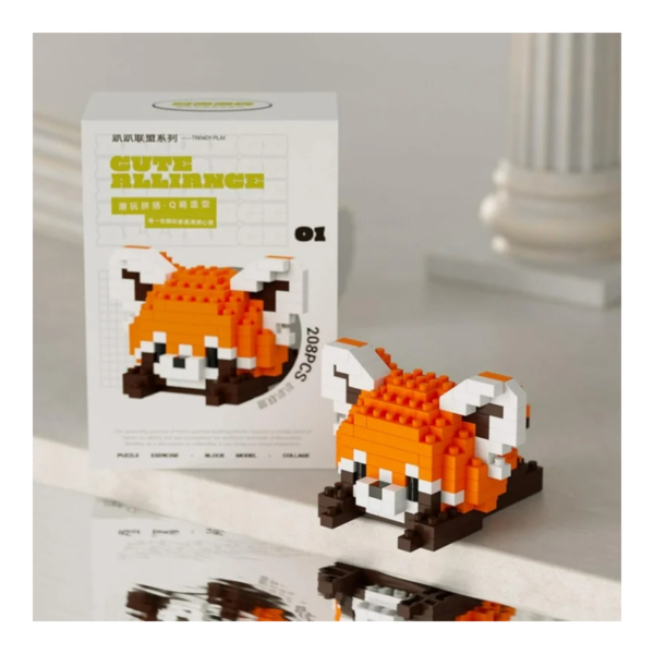 Mini Block Animal Series – 3D Cute Character Building Set