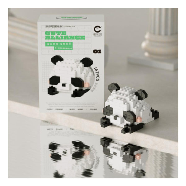 Mini Block Animal Series – 3D Cute Character Building Set