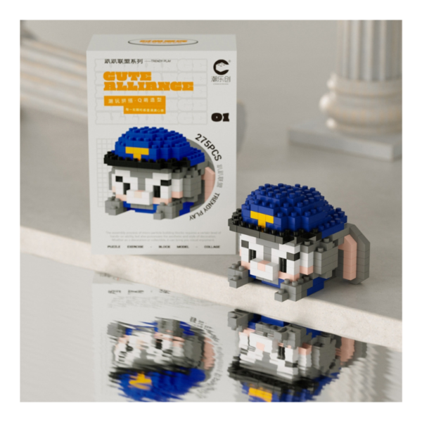 Mini Block Animal Series – 3D Cute Character Building Set