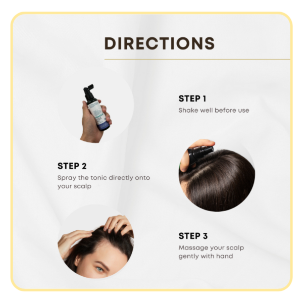 HUMIDE Hair Scalp Activator Spray | Hair Tonic for Scalp Repair & Growth (120 ml)