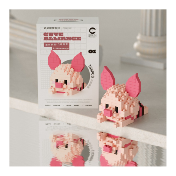 Mini Block Animal Series – 3D Cute Character Building Set