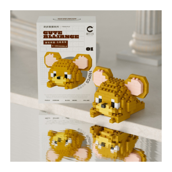 Mini Block Animal Series – 3D Cute Character Building Set