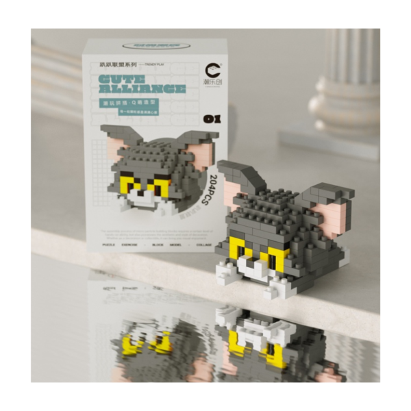 Mini Block Animal Series – 3D Cute Character Building Set