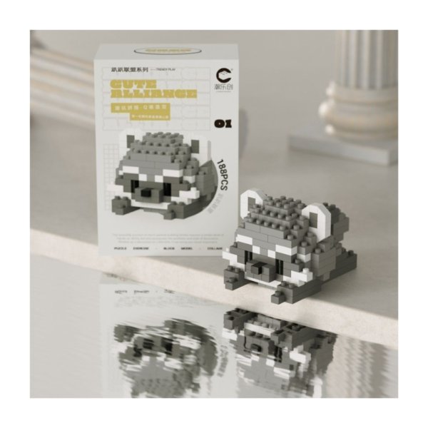 Mini Block Animal Series – 3D Cute Character Building Set