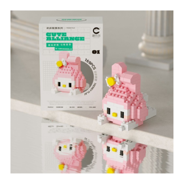 Mini Block Animal Series – 3D Cute Character Building Set