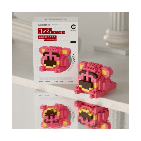 Mini Block Animal Series – 3D Cute Character Building Set
