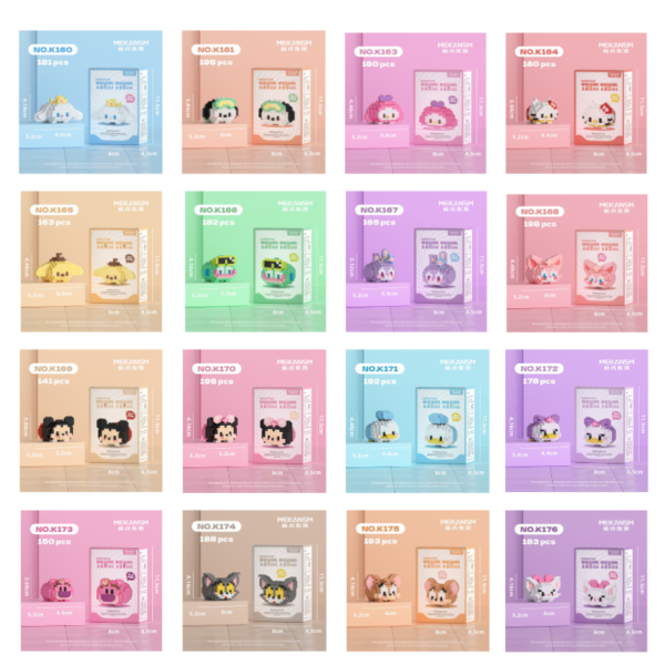 Mekansm Mini Pixel Brick Character Series