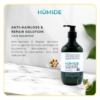 HUMIDE Anti-Hair Loss & Repair Solution Shampoo | Strengthens & Restores Damaged Hair (500 ml)