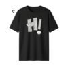 Trendy streetwear HI T-shirt