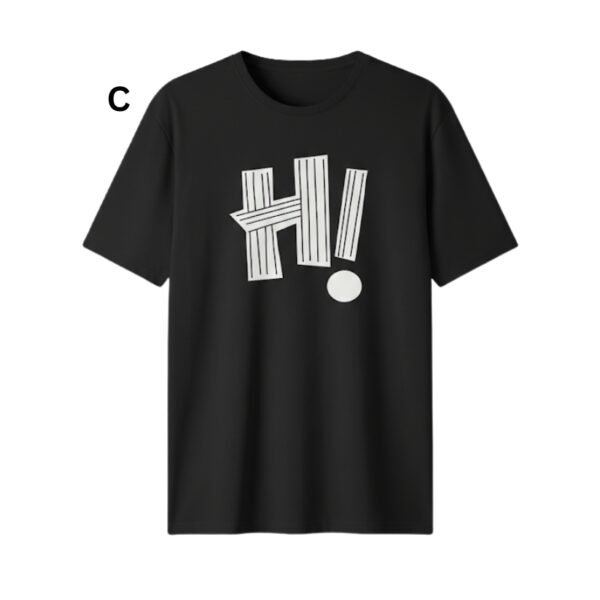 Trendy streetwear HI T-shirt