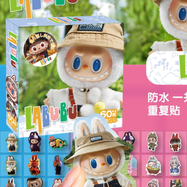 Cartoon Sticker Box-60 pcs