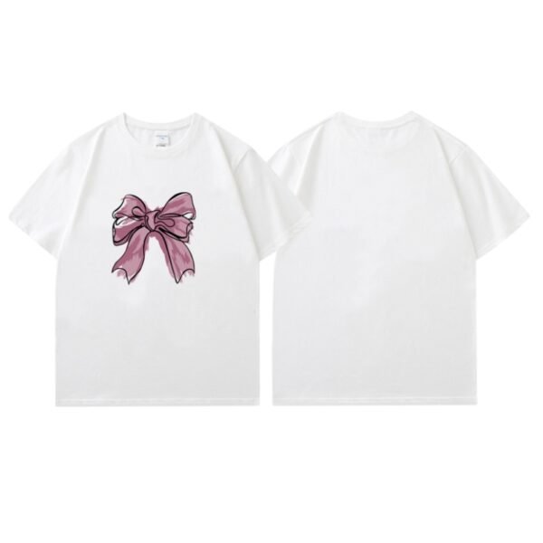 Unisex Ribbon T-shirt Oversize