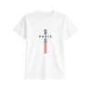PARIS Minimalist Stripe T-Shirt | Unisex Casual Cotton Tee