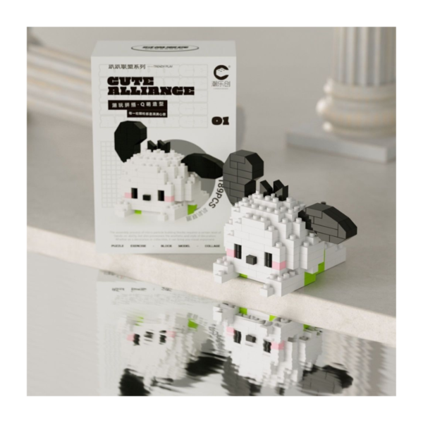 Mini Block Animal Series – 3D Cute Character Building Set