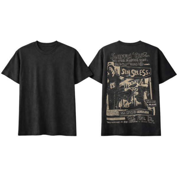 Streetwear “Senseless” Graphic T-Shirt
