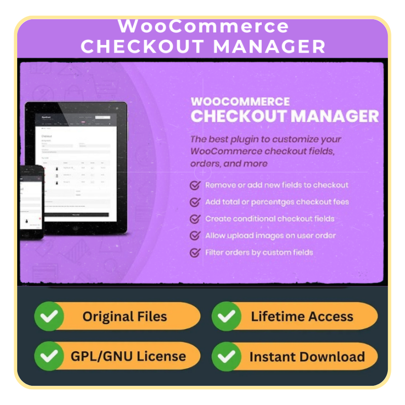 3-2.png WooCommerce Checkout Manager Pro — (Free Updates + GPL) - Image 1