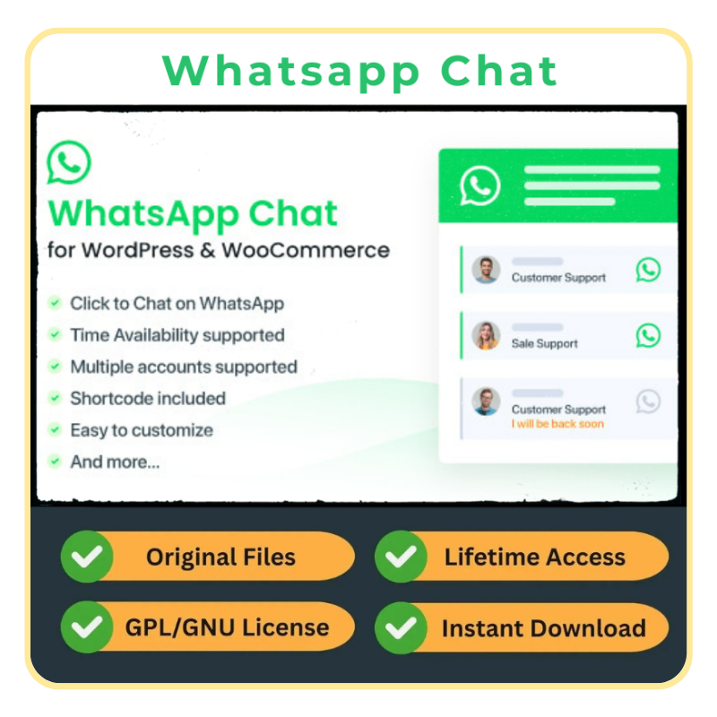 8-1.png WhatsApp Chat for WordPress (GPL) – Live Chat & Customer Support Plugin - Image 1