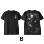 Gojo Satoru Anime T-Shirt – Jujutsu Kaisen Oversized Cotton Tee - Image 3