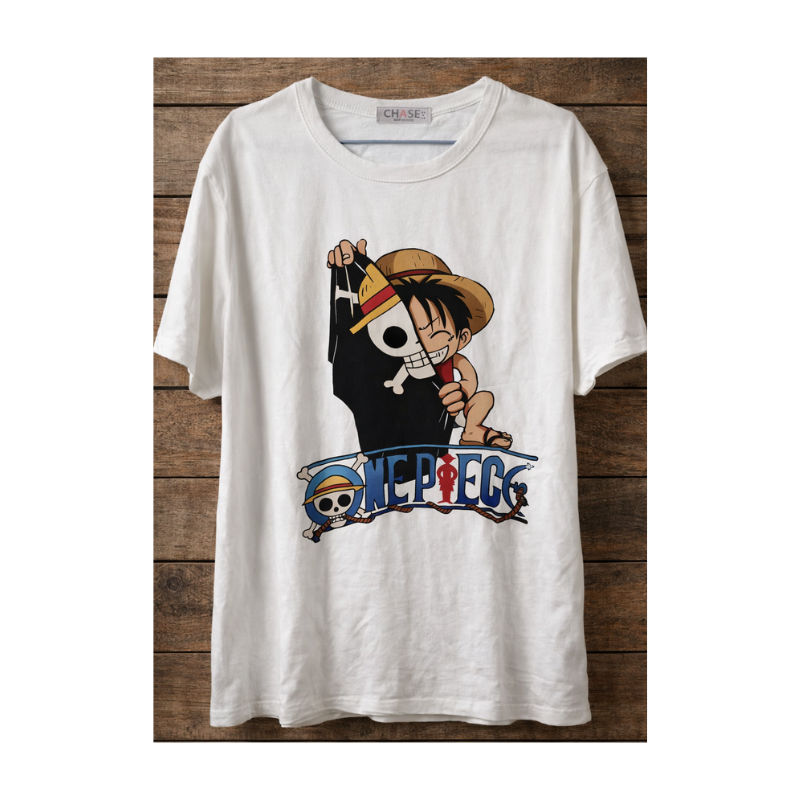467 Piece Luffy Graphic T-Shirt - Image 1