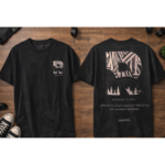 Men Streetwear Graphic T-Shirt “Badgood Works R Design” Cotton Casual Short Sleeve Tee