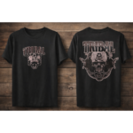 Tribal Skull Graphic T-Shirt