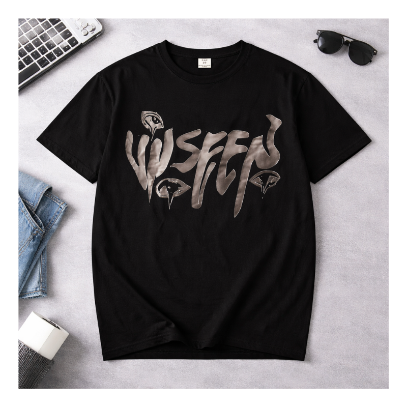 Product - 2026-04-14T141802.241 Streetwear “UNSEEN” Graphic T-Shirt | Black Cotton Unisex Tee | Trendy Casual Shirt - Image 1