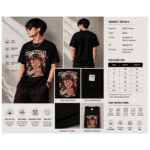 ENGTYUN Anime Graphic T-Shirt