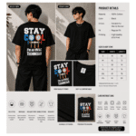 Stay Cool HVAC Technician Graphic T-Shirt